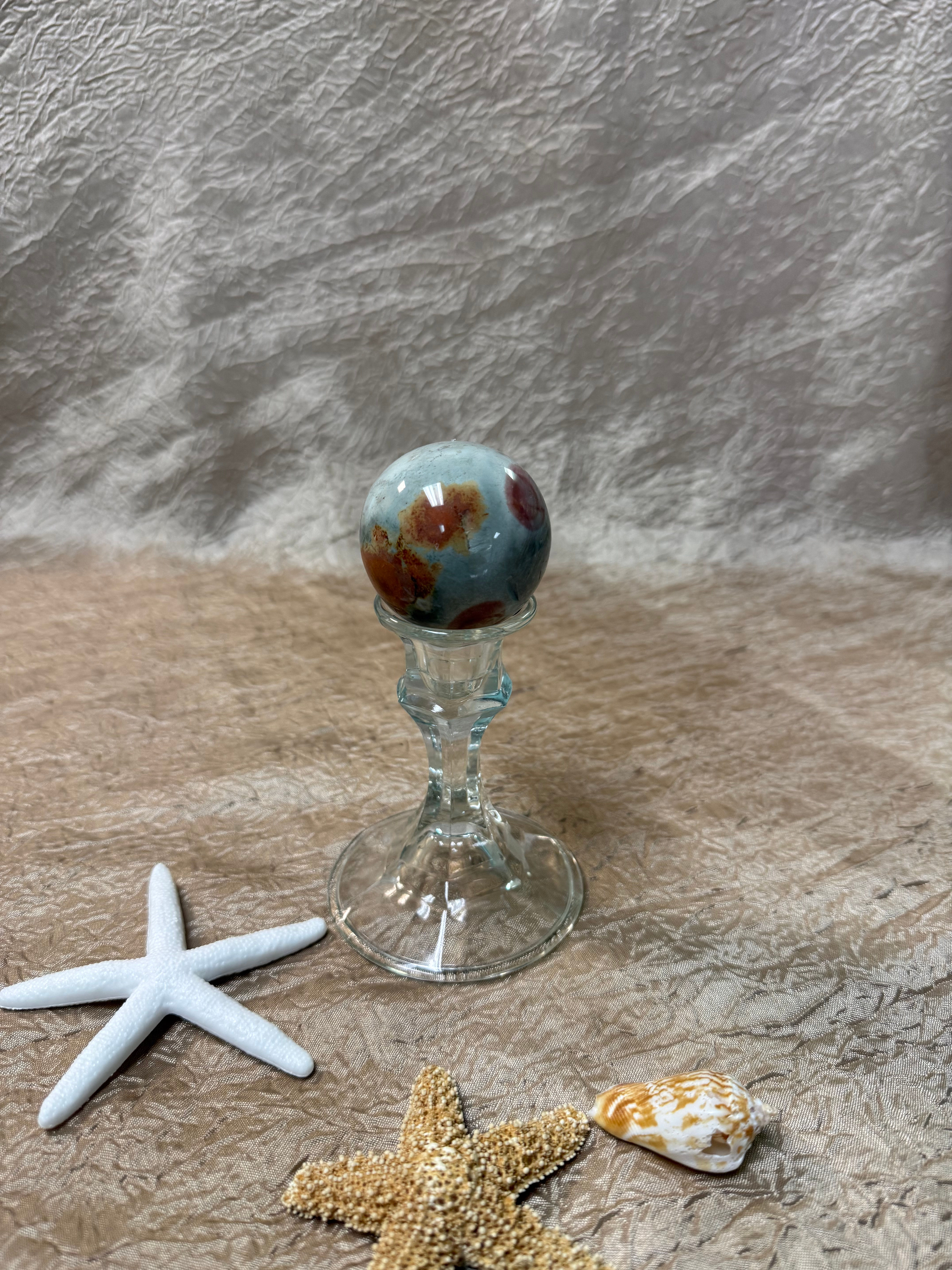 Polychrome Jasper Crystal Sphere