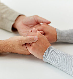 holding hands psychotherapy