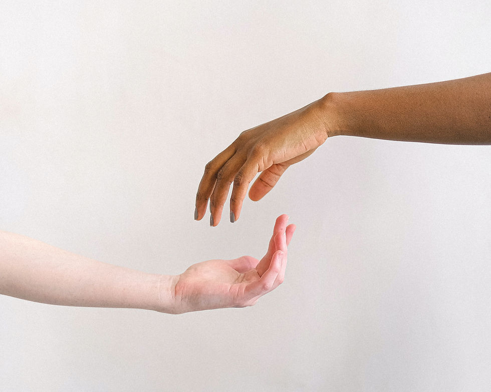 Two hands reaching for each other | Counseling for Relationships | Therapy for Attachment | Women and Trauma | Colorado Medicaid | Her Time Therapy | BCBS, Aetna, Cigna, United, Medicaid
