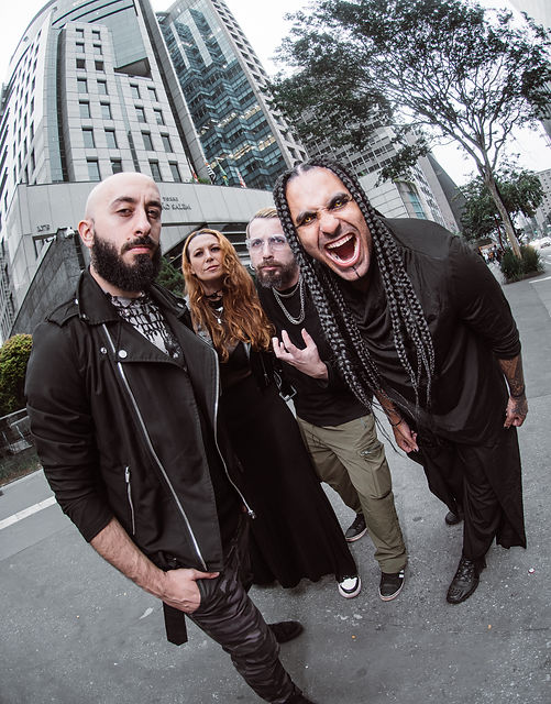Kill for Nothing banda de Nu Metal brasileira autoral em foto promo