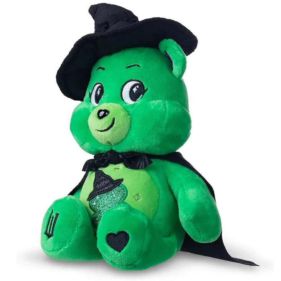 Care Bears X Wicked Fun Size Plush - Good Luck Bear as Elphaba