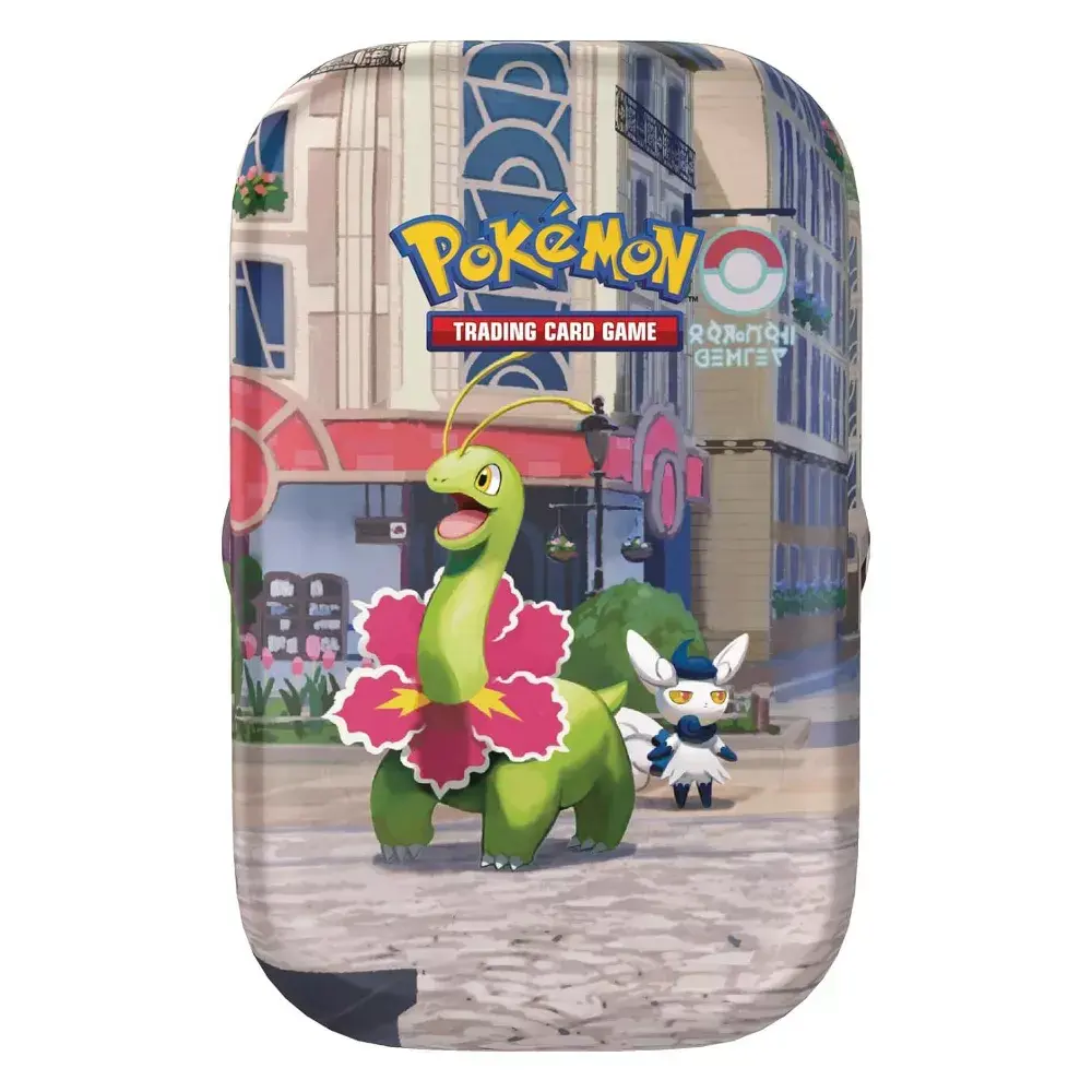 Pokemon Lumiose City Mini Tin | Meganium & Meowstic
