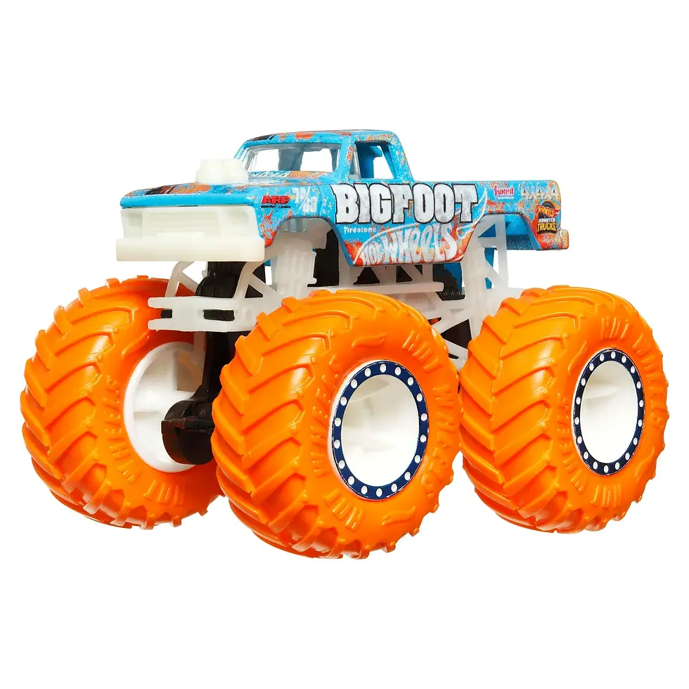 Thumbnail: Hot Wheels Monster Trucks Die-Cast 1:64 Scale Toy Truck that Glows in the Dark