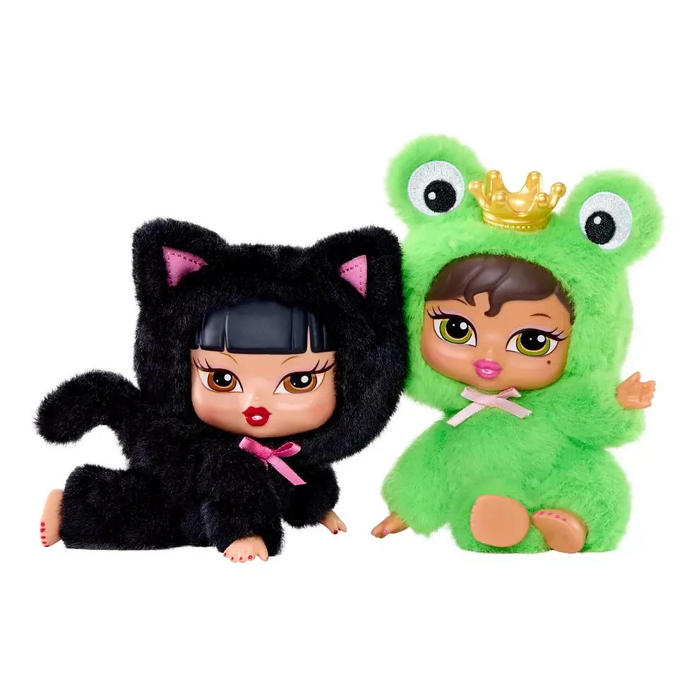 Thumbnail: Bratz Bratziez Iconz Series Plush Blind Box with Charm Clip and Accessory