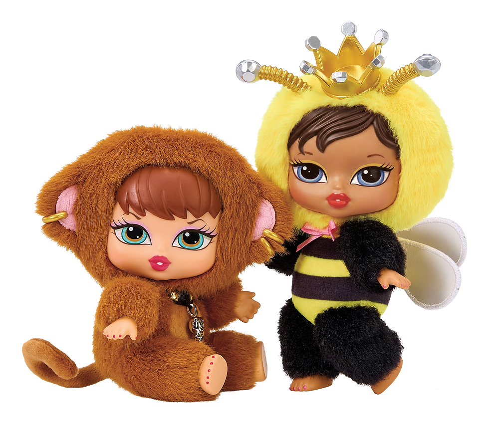 Thumbnail: Bratz Bratziez Iconz Bestiez Plush Blind Box with Charm Clip and Accessory, Collectible Characters