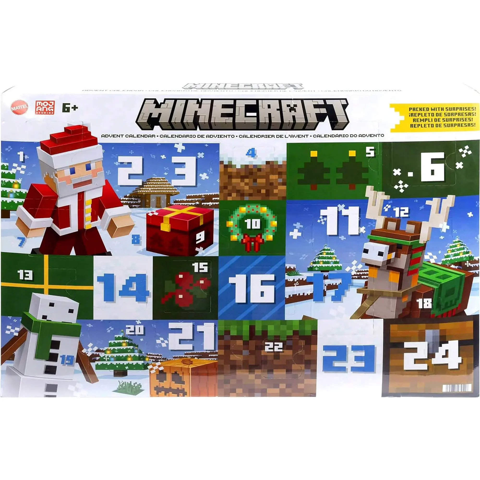 MINECRAFT 3.25" ADVENT CALENDAR