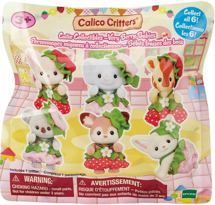 Calico Critters Cutie Collectibles -Very Berry Babies Series
