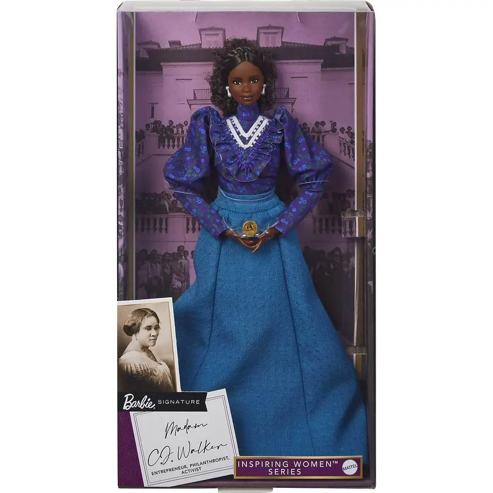Thumbnail: Barbie Inspiring Women Madam C.J. Walker Collectible Doll