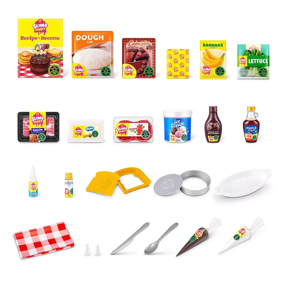 Slime Mart Realistic Slime Food Shopping Cart