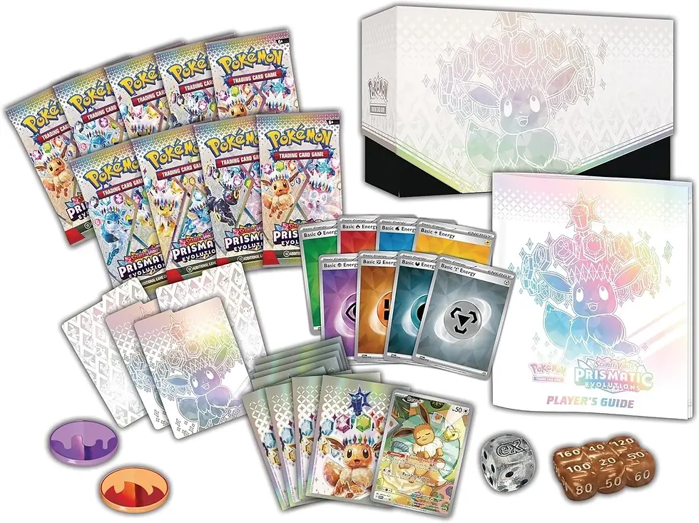 Thumbnail: Pokemon Scarlet & Violet: Prismatic Evolutions ETB Sealed Elite Trainer Box