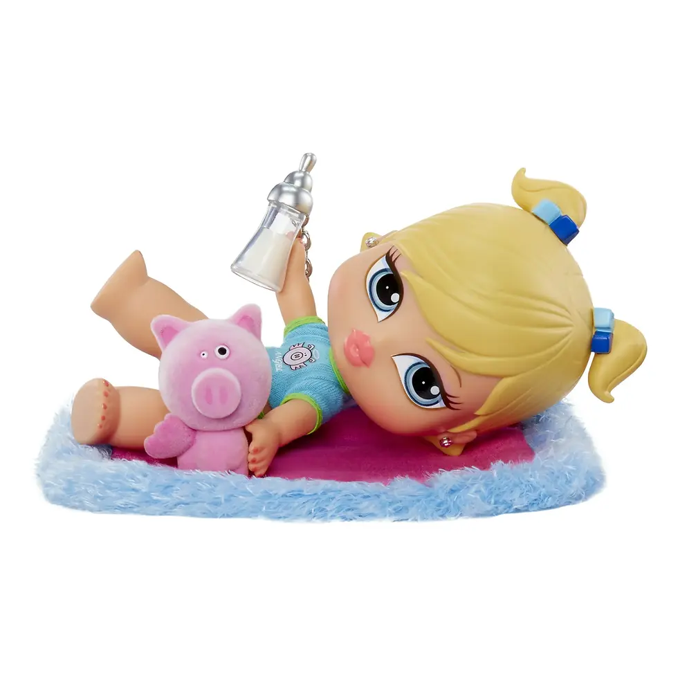 Thumbnail: Bratz Babyz Cloe Collectible Fashion Doll with Real Fashions and Pet