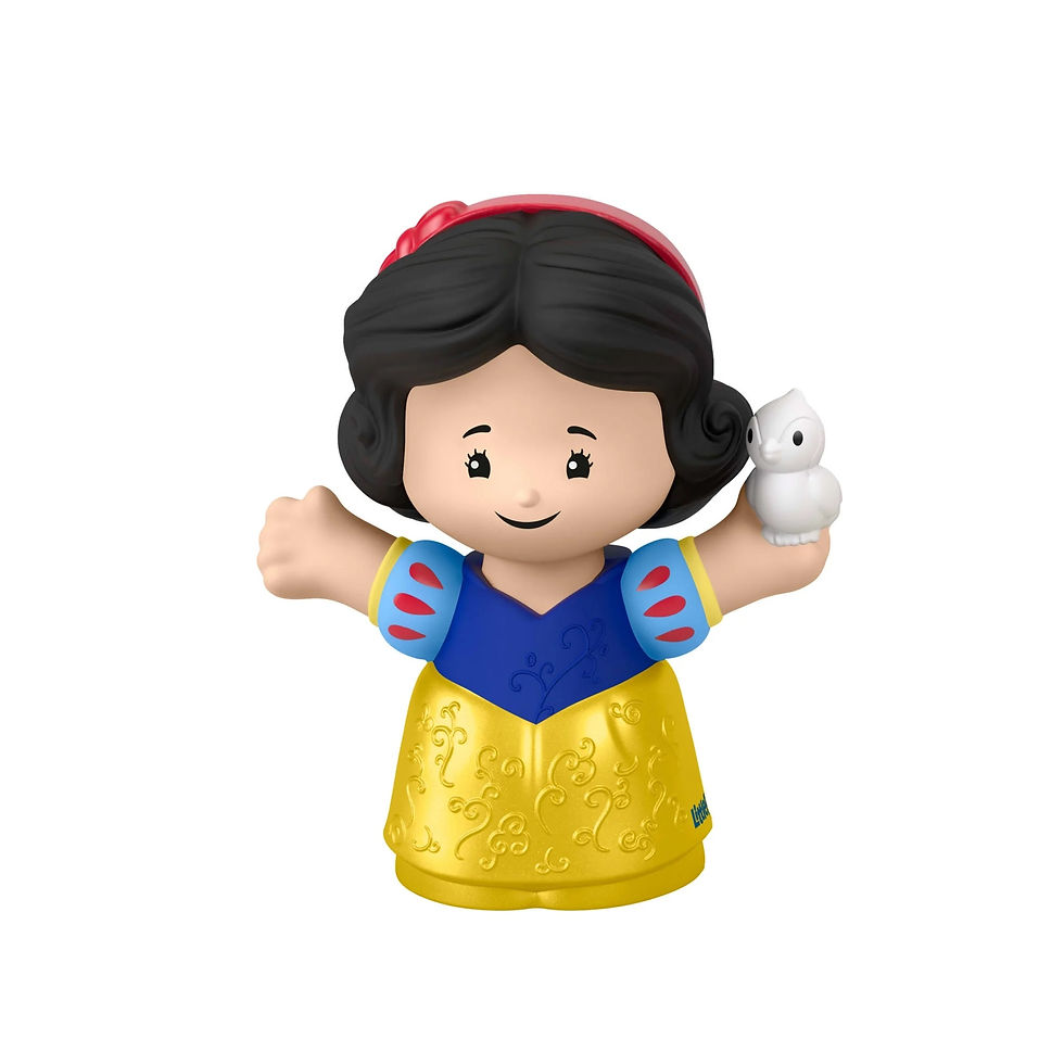 Disney Princess Snow While Little People Single Character Figure Toddler Toy for Pretend Play