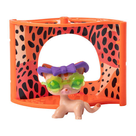 Thumbnail: Littlest Pet Shop Series 4 Pet Nook Cat Shorthair (#G7 - #320) Pet