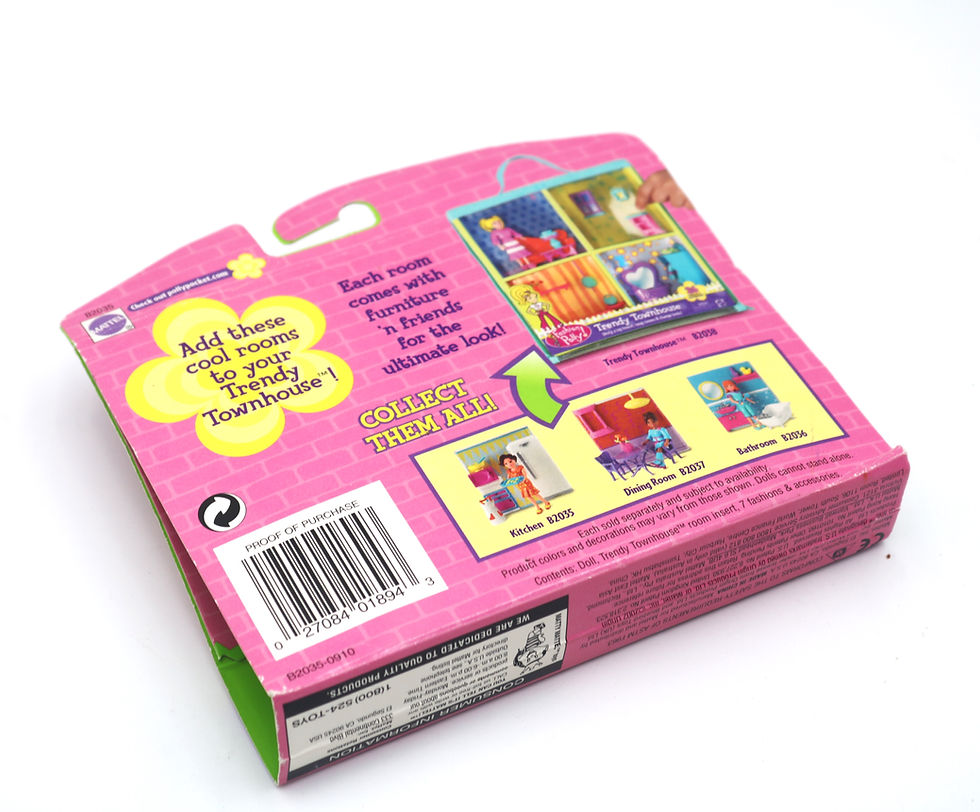 Thumbnail: Polly Pocket Trendy Townhouse Kitchen Lila