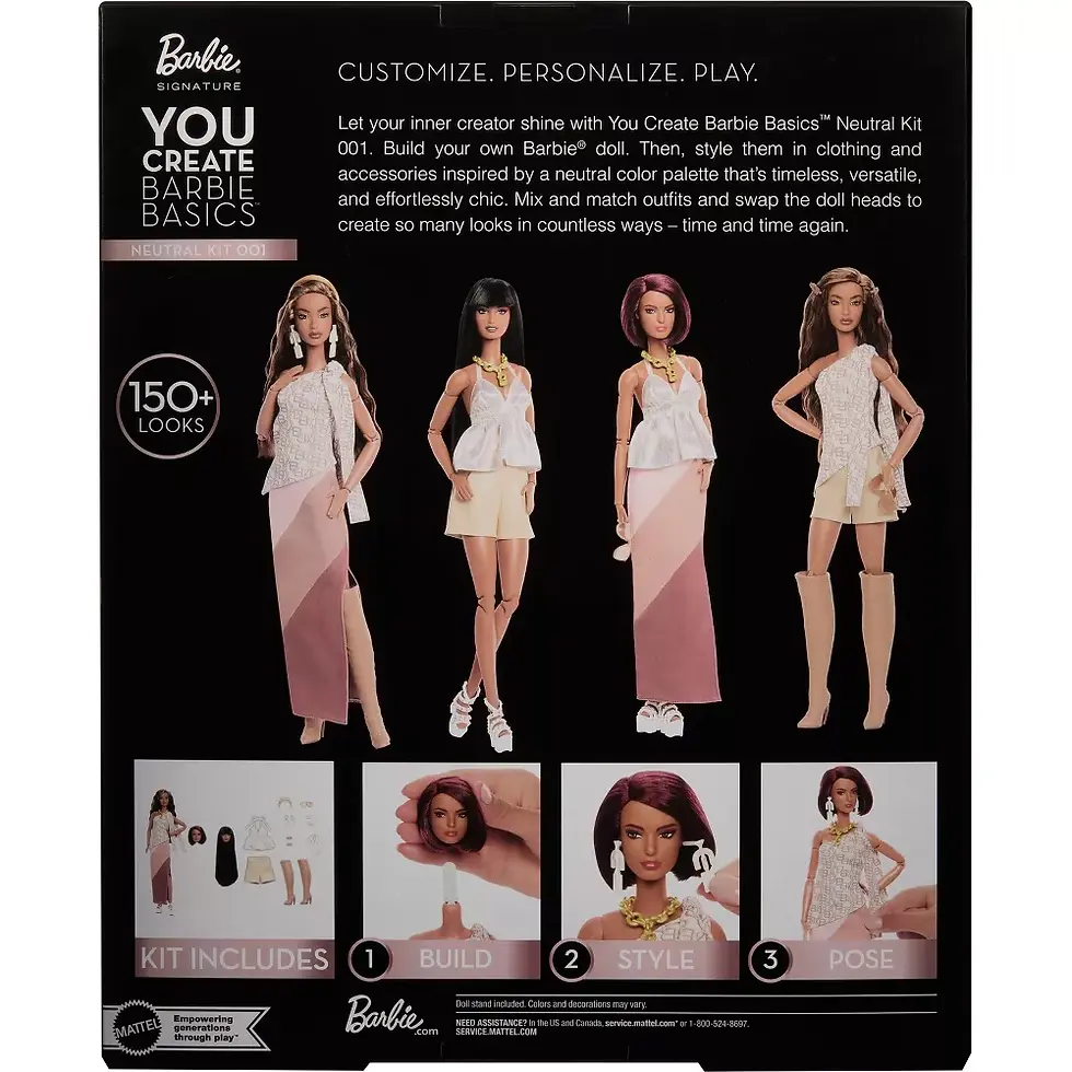 Thumbnail: Barbie You Create - 01 Fashion Doll