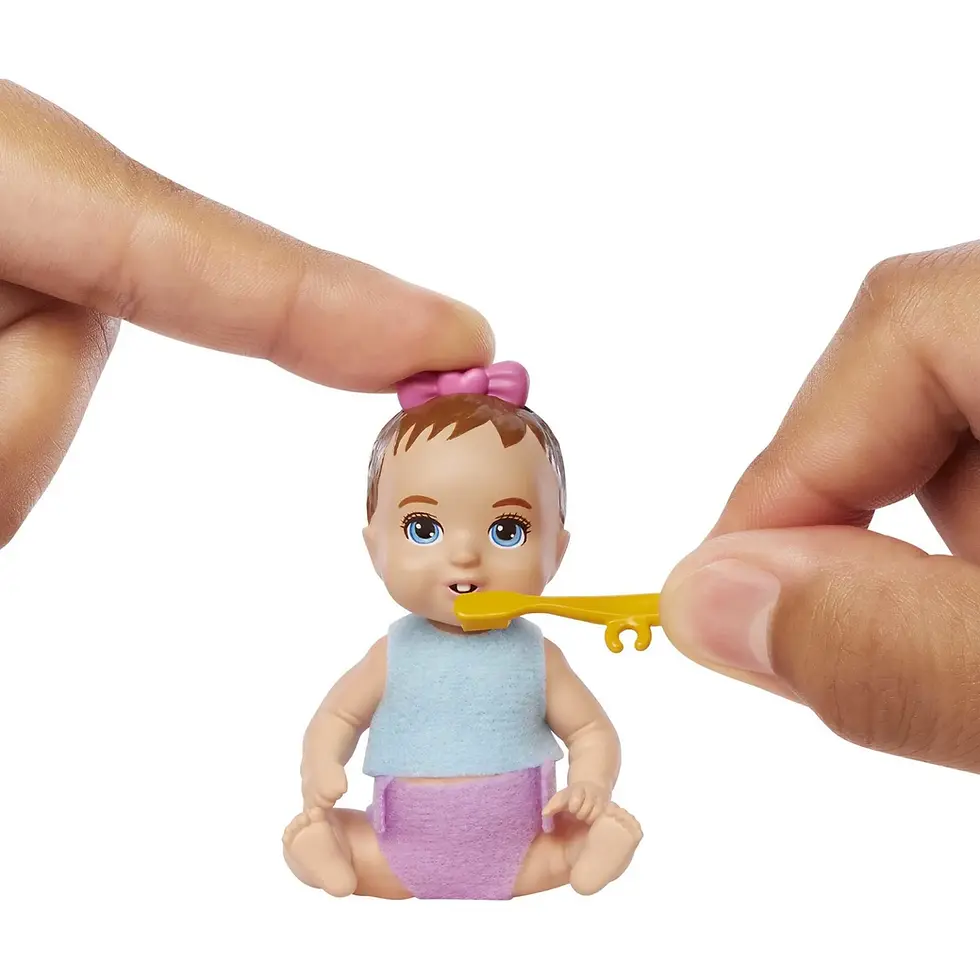 Thumbnail: Barbie Skipper Babysitter First Tooth Playset with Doll and Accessories, Multicolor