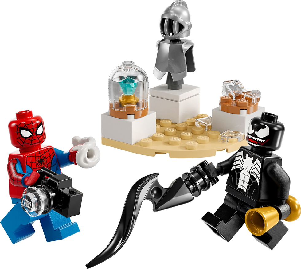 LEGO Marvel Venom's Museum Robbery Building Set