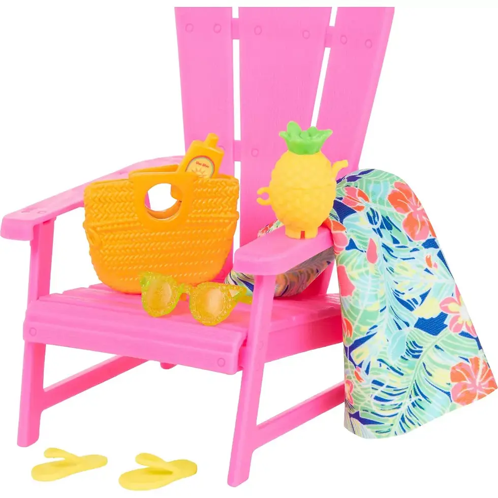 Thumbnail: Barbie Pink Passport Hawaii Brooklyn Playset