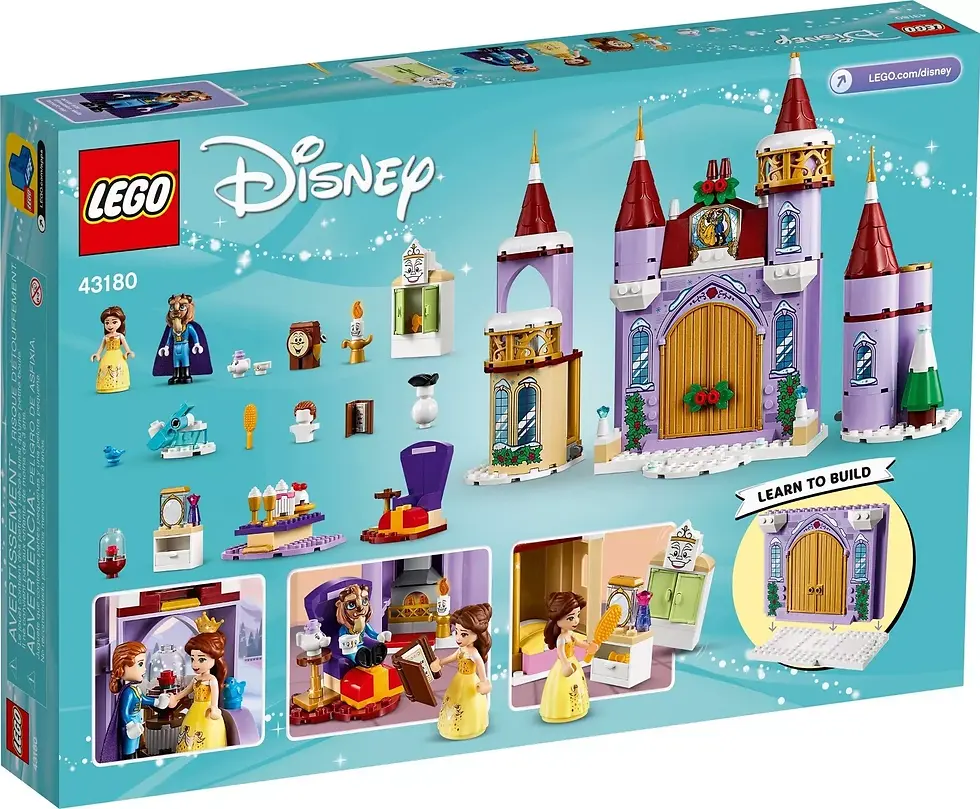 Thumbnail: LEGO 43180 Disney Belle s Castle Winter Celebration