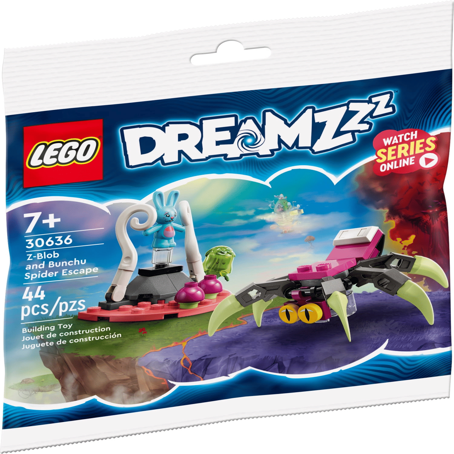LEGO DREAMZzz Z-Blob and Bunchu Spider Playset