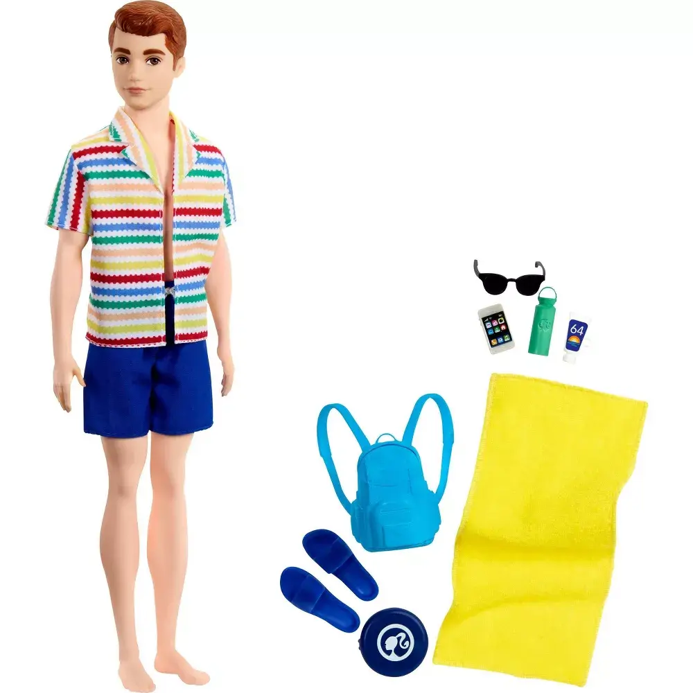Barbie Allan Doll, Fashion Doll with Beach Look
