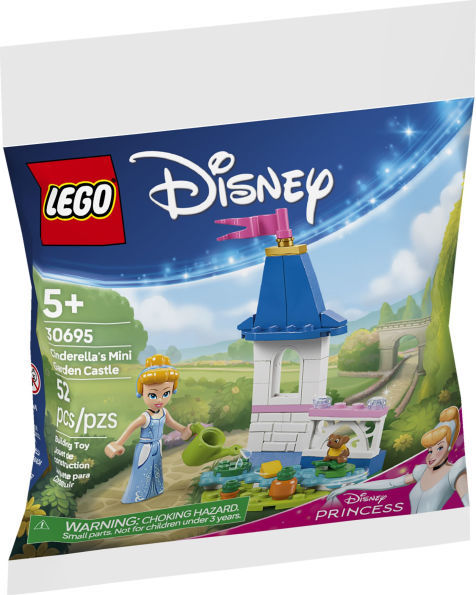 LEGO Disney Princess Cinderella's Mini Garden Castle 30695