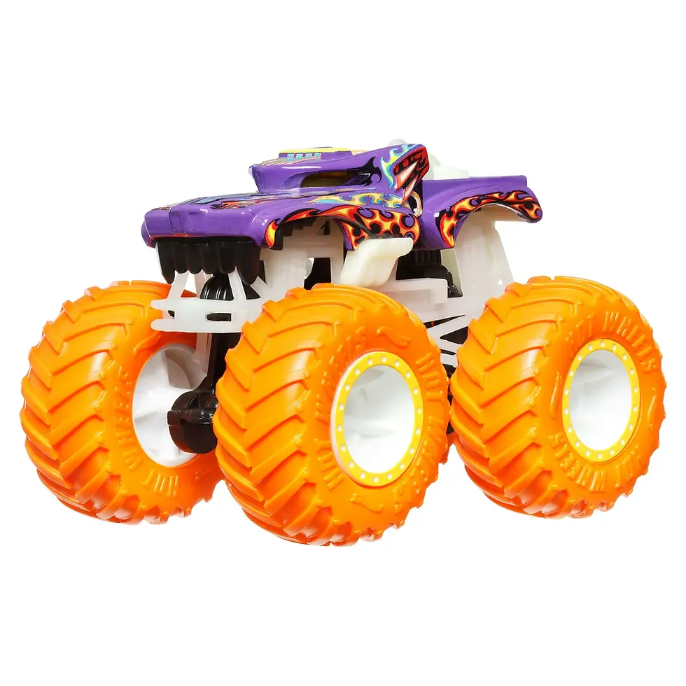 Thumbnail: Hot Wheels Monster Trucks Die-Cast 1:64 Scale Toy Truck that Glows in the Dark