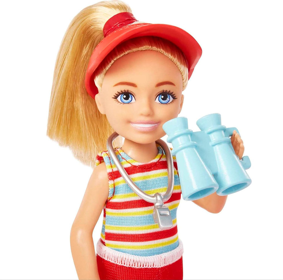Thumbnail: Barbie Doll & Playset, Chelsea Can Be Blonde Lifeguard Small Doll Set