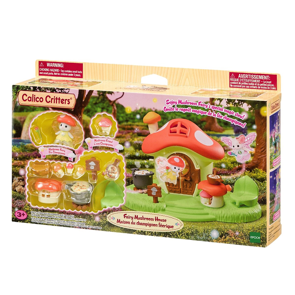 Thumbnail: Calico Critters Fairy Mushroom House