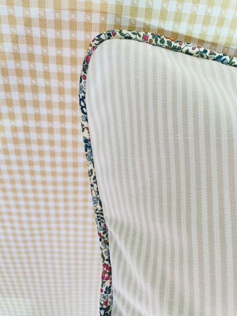Thumbnail: Liberty Katie and Millie Personalised Heirloom Cushion