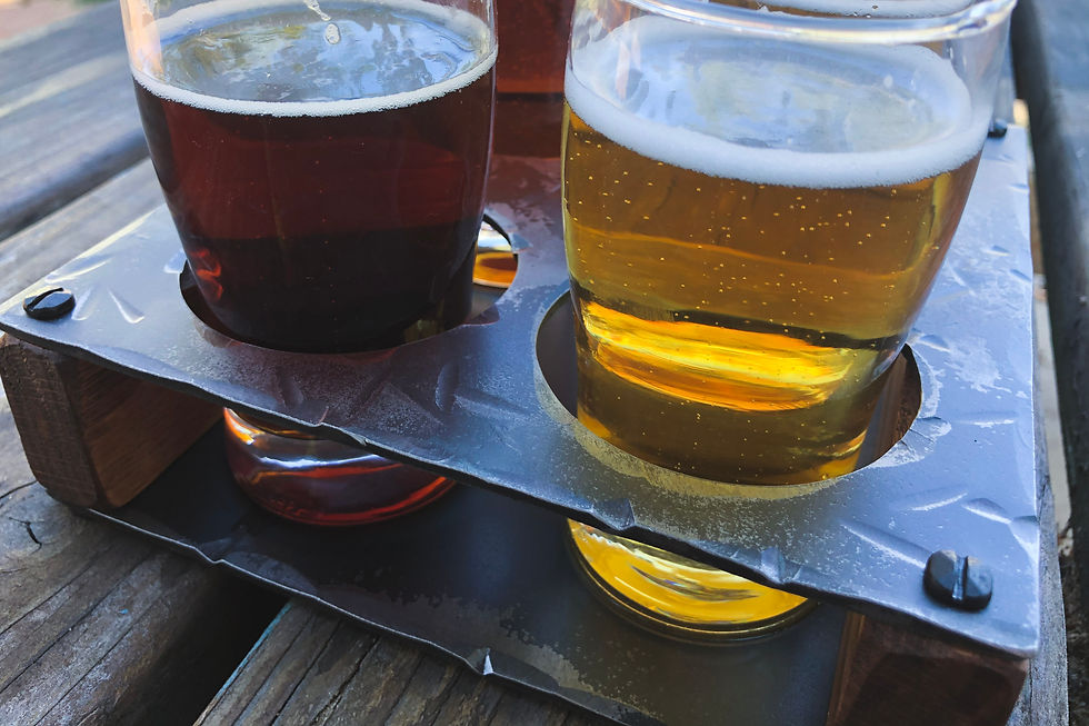 Thumbnail: Square Forged Steel Beer Tasting Set \\
