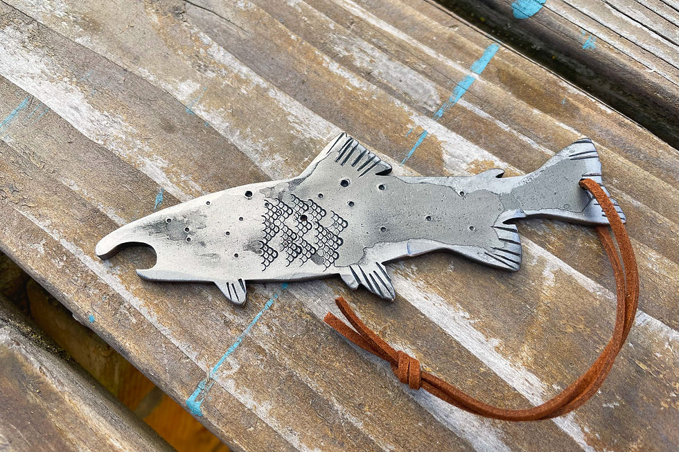Thumbnail: Trout Forged Steel - Bottle Opener
