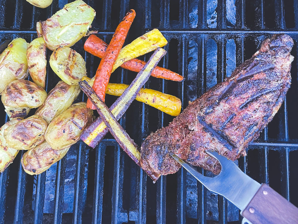 Thumbnail: Stainless Grill Spatula-Fork