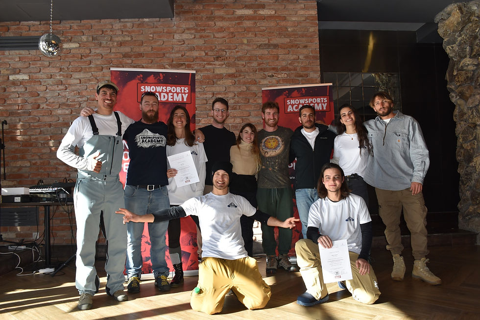 "Snow Connecting People" – Snowsports Academy trains people from over 40 different countries every year.