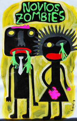 novios zombies