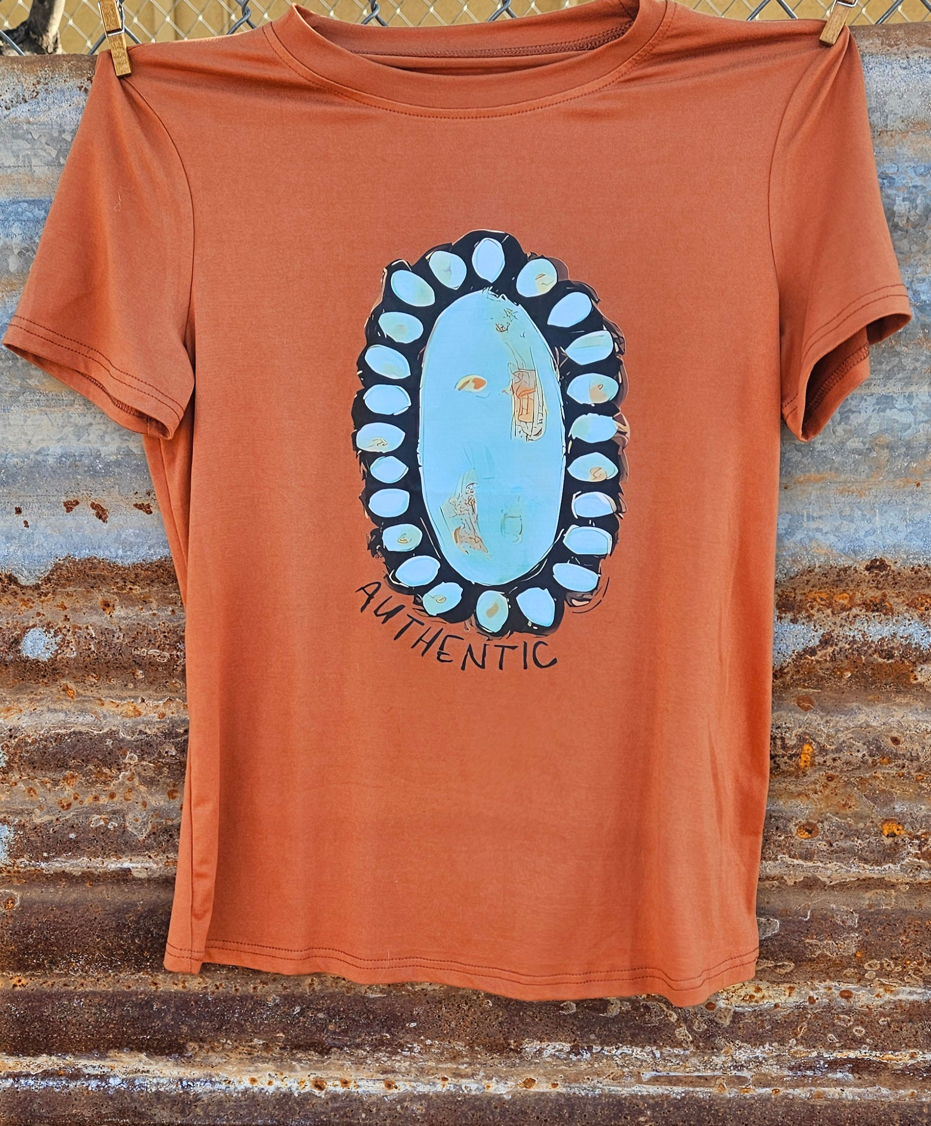 Authentic Turquoise 💙 Graphic Tshirt