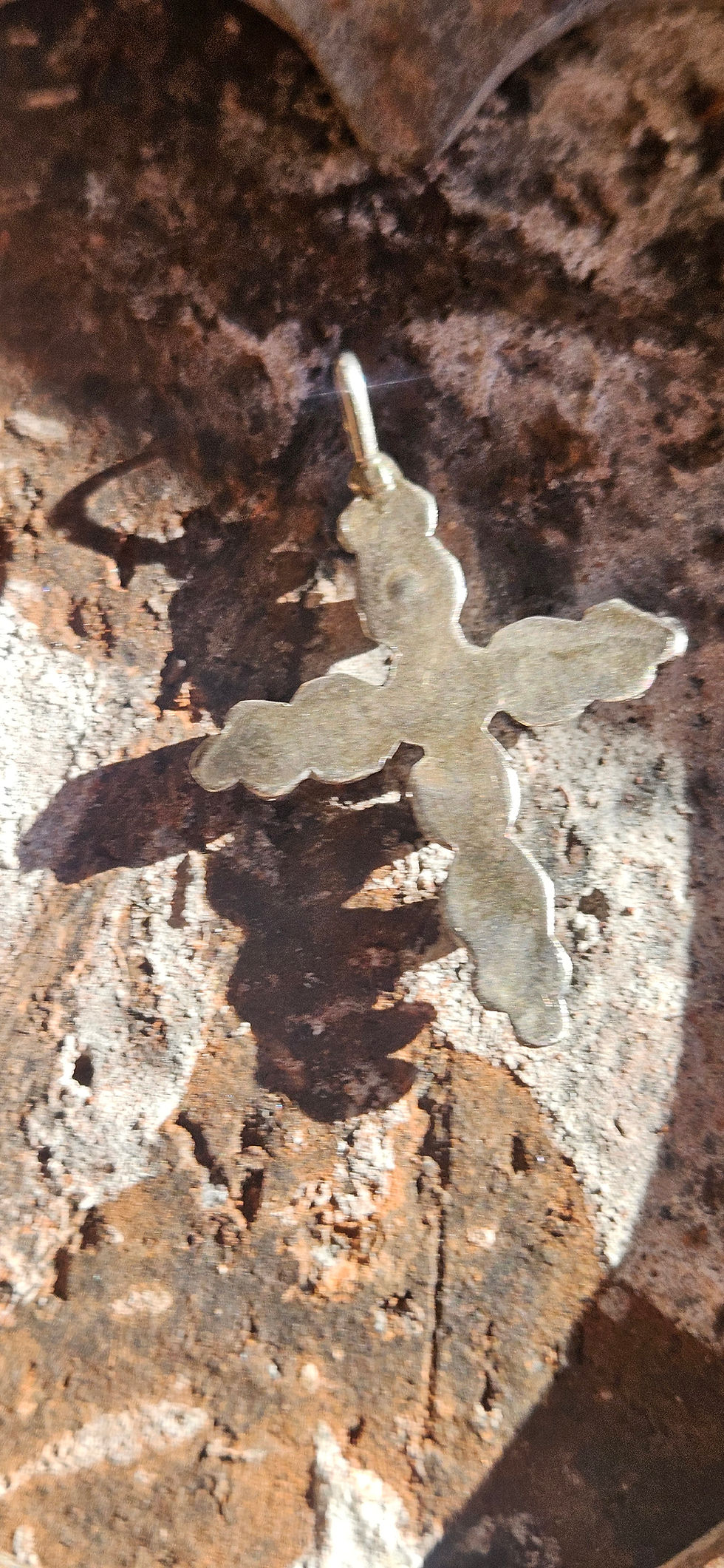 Thumbnail: Grace in the Desert Turquoise💙 Zuni VINTAGE Cross