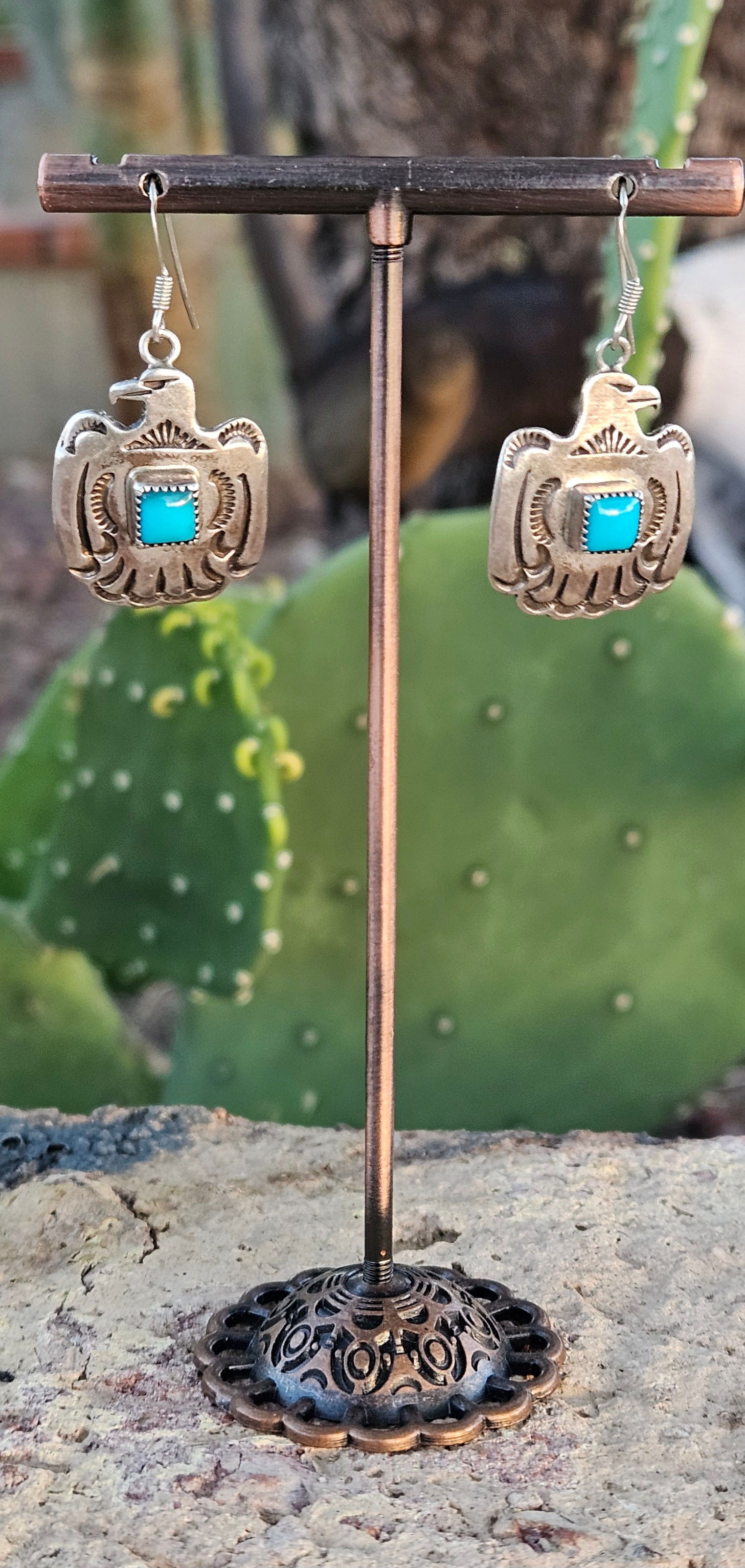 Spirit of the Sky VINTAGE Thunderbird Earrings