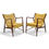 Thumbnail: Pair of Finn Juhl #45 Chairs by Baker