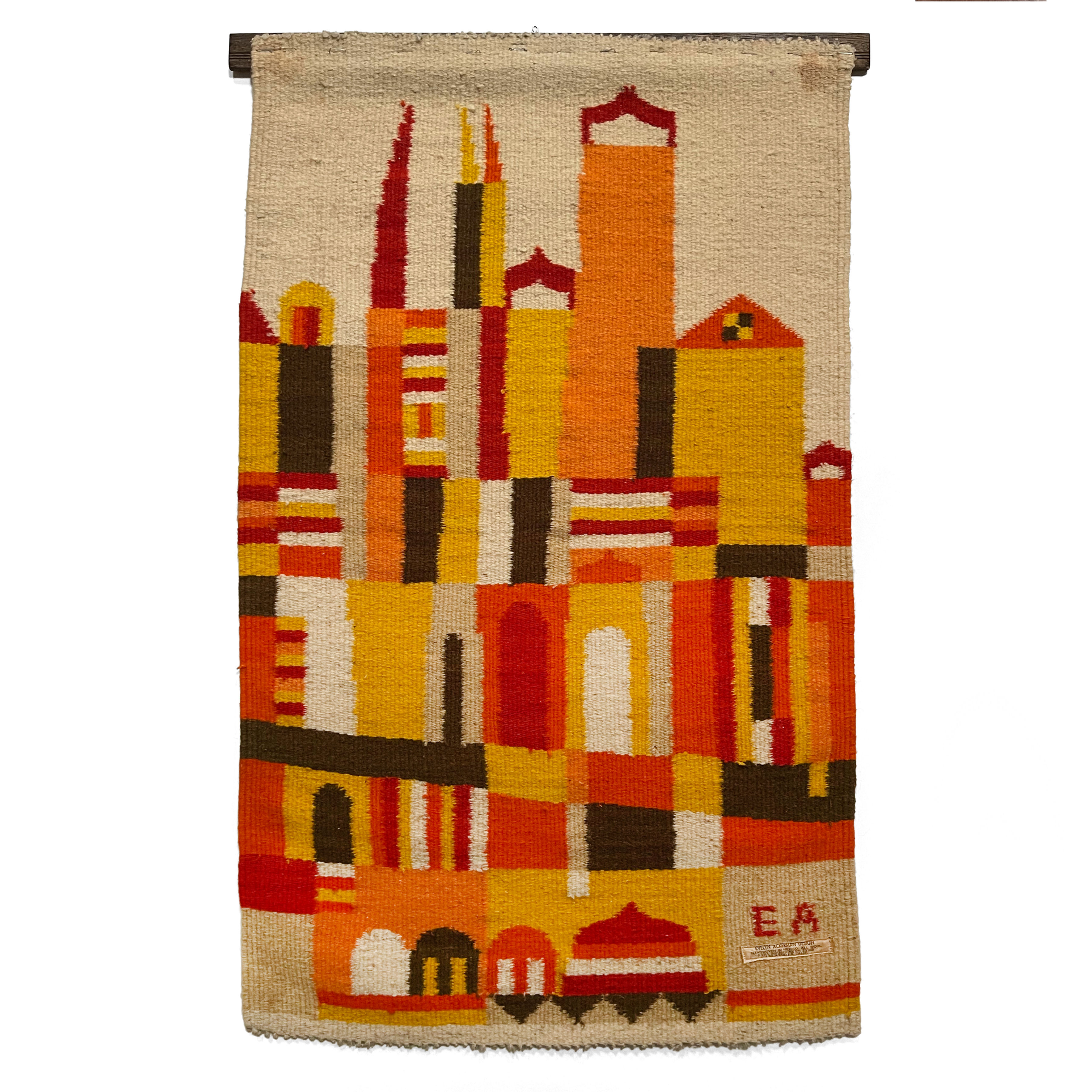 Evelyn Ackerman Cityscape Tapestry