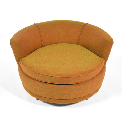 Large Round Parlor Chair by Howard pegboardmodern
