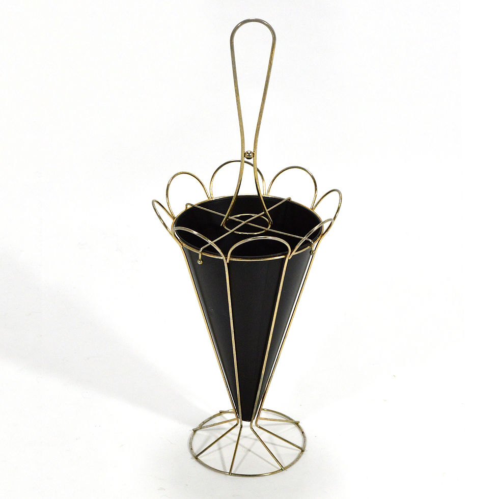 Thumbnail: Whimsical Brass Umbrella Stand