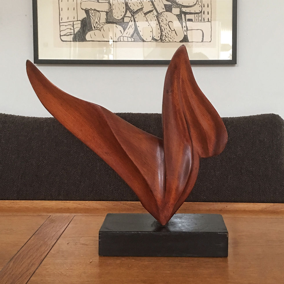 Thumbnail: Abstract Wood Sculptures by Thomas B. Lewis