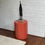Thumbnail: Metro Cylindrical Side Table/ Pedestal Desert Red