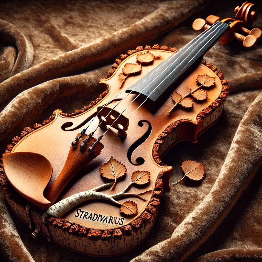 Geige "Stradivarius". Fast neu.