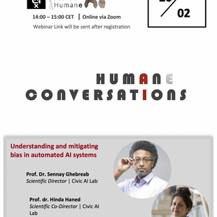 Join us in a conversation about bias in Artificial Intelligence