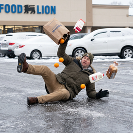 How Accident Insurance Helps During the Winter Slip-and-Fall Season