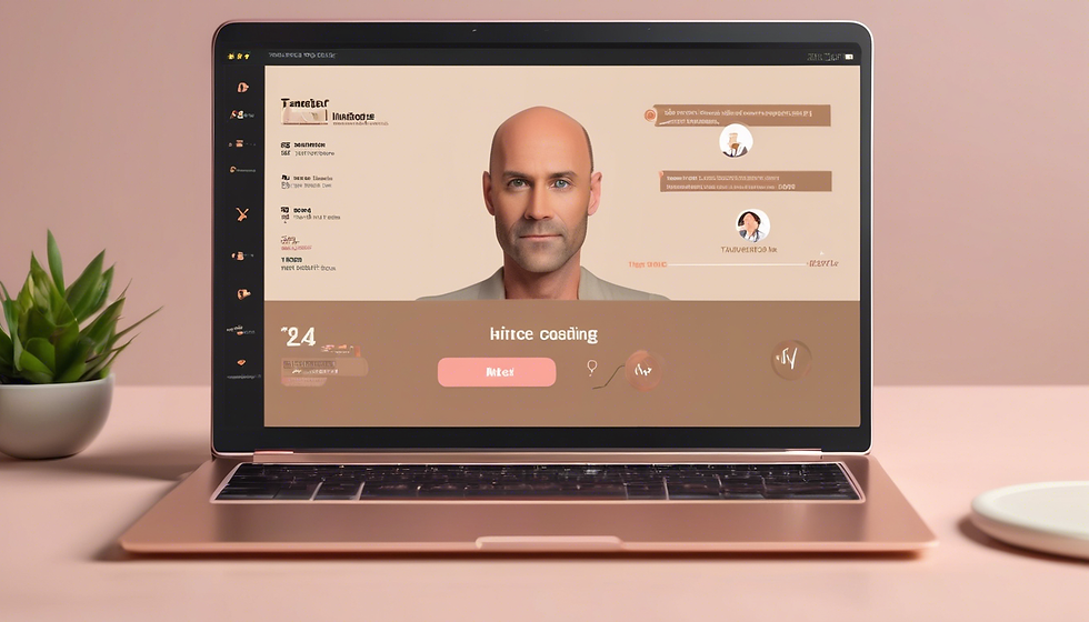 Interaktives Online-Coaching bei Haarverlust