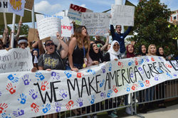 protest against Trump 1