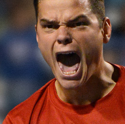 REVOLUTION Tennis Canada Case Study Card Image of Milos Raonic